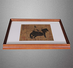 黄冈市书画装裱配框服务案例